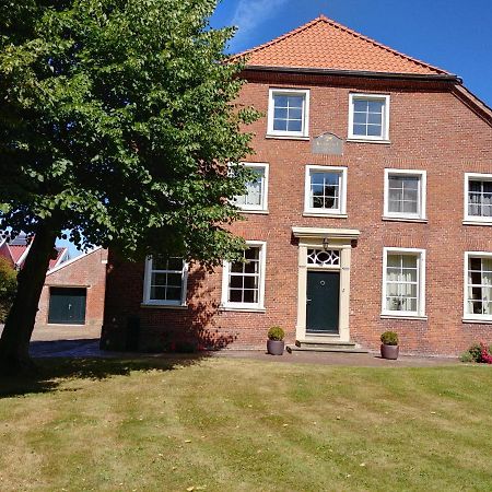Ferienwohnung im idyllischen Gulfhof Krummhörn Exterior foto