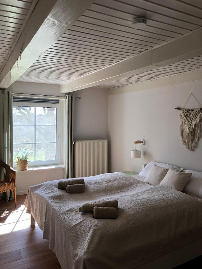Ferienwohnung im idyllischen Gulfhof Krummhörn Exterior foto